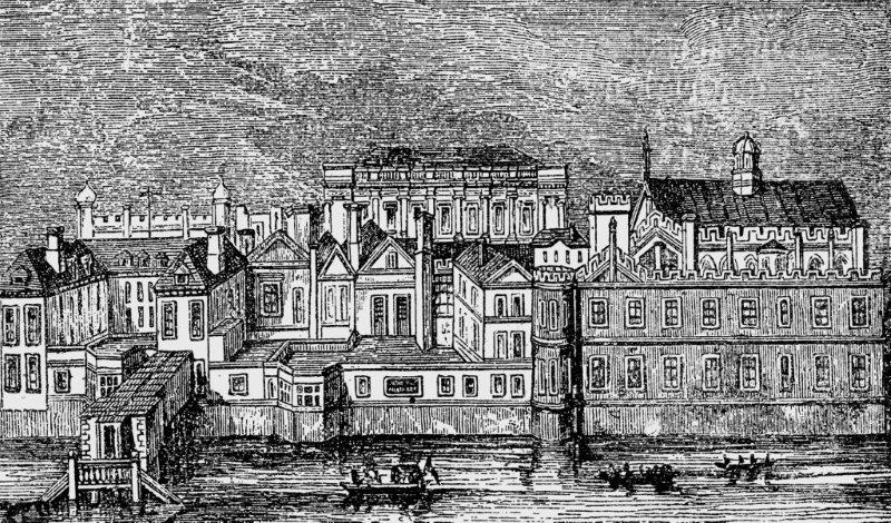 Whitehall Palace London Drawing